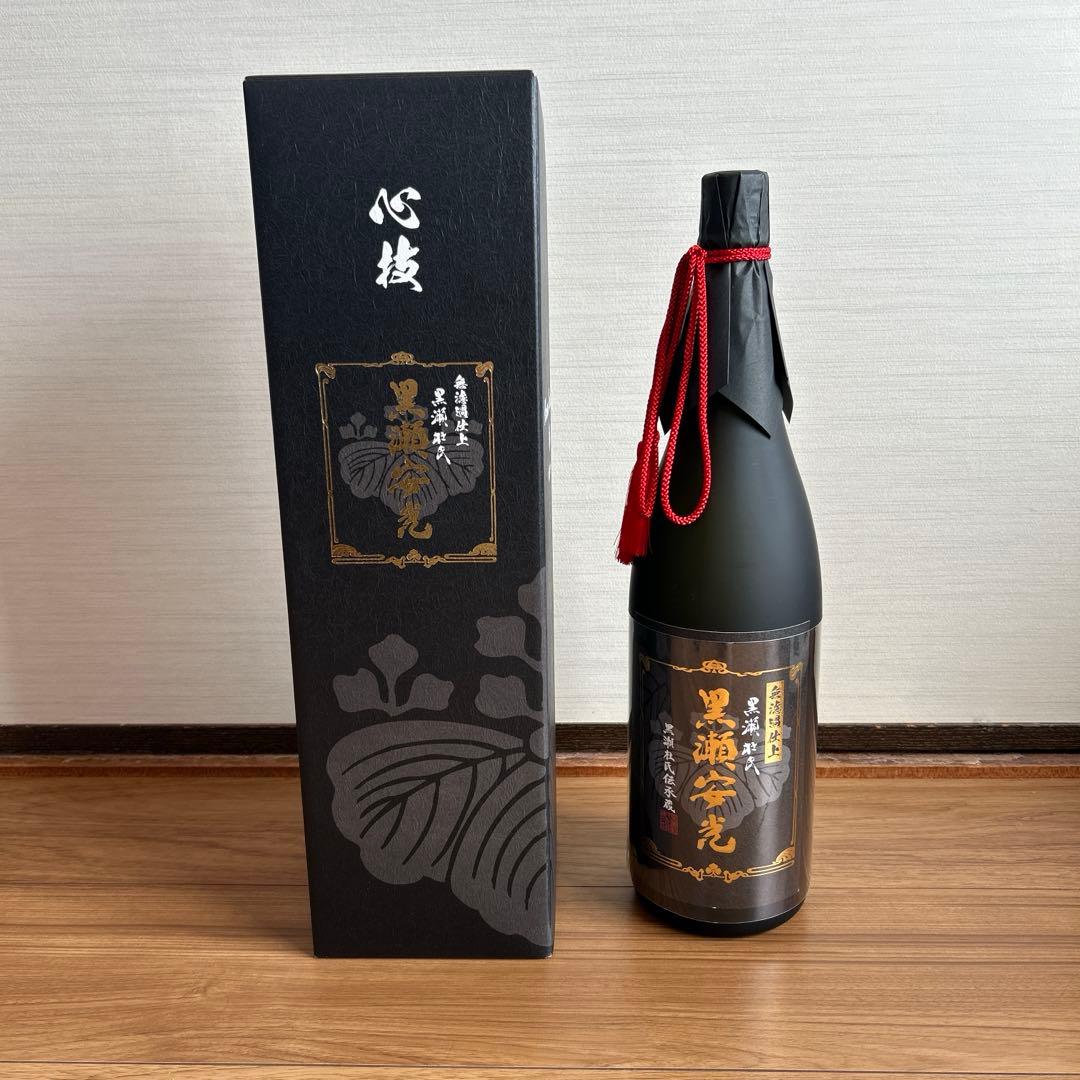 【黒瀬安光】 本格焼酎 芋焼酎 心技 一升瓶 1800ml