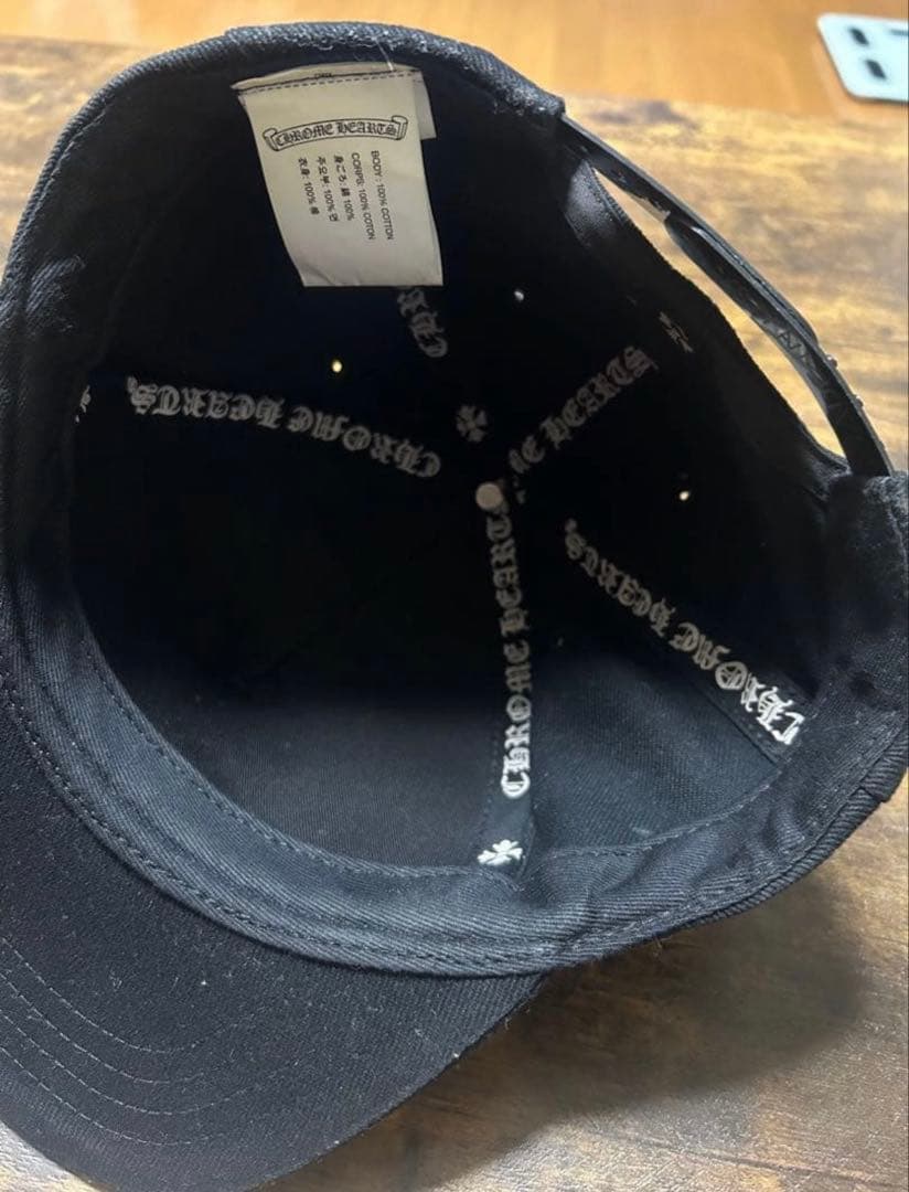 クロムハーツ（Chrome Hearts） ベースボールデニムキャップ　クロス