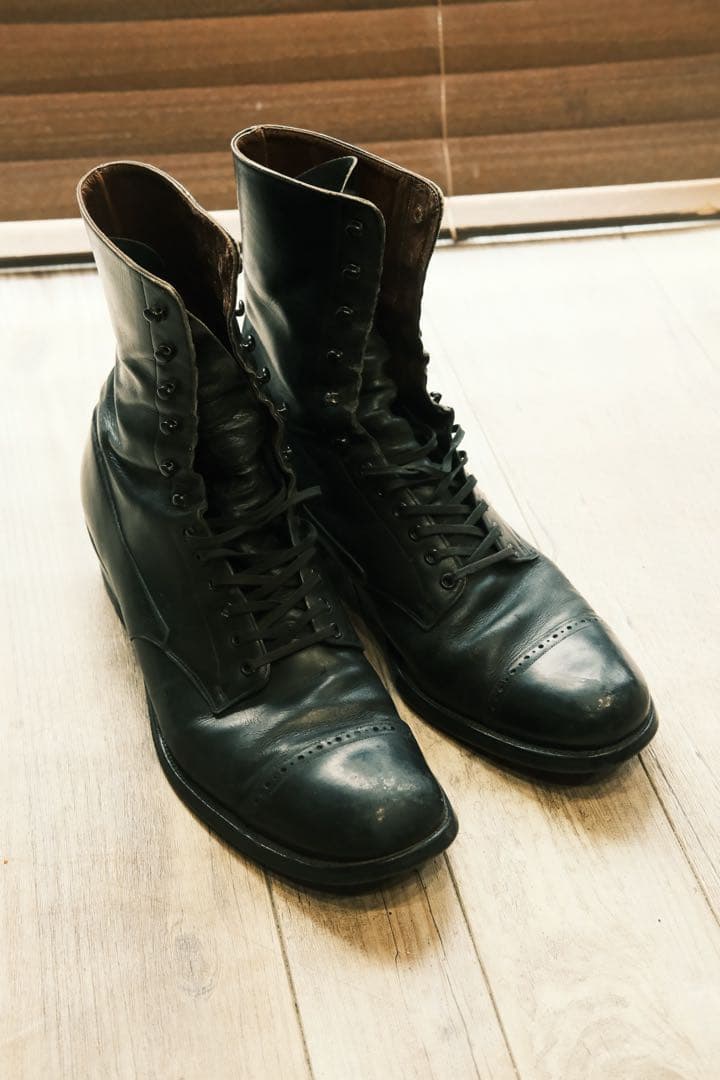 ビンテージブーツ　アンティーク　1930 官給品
