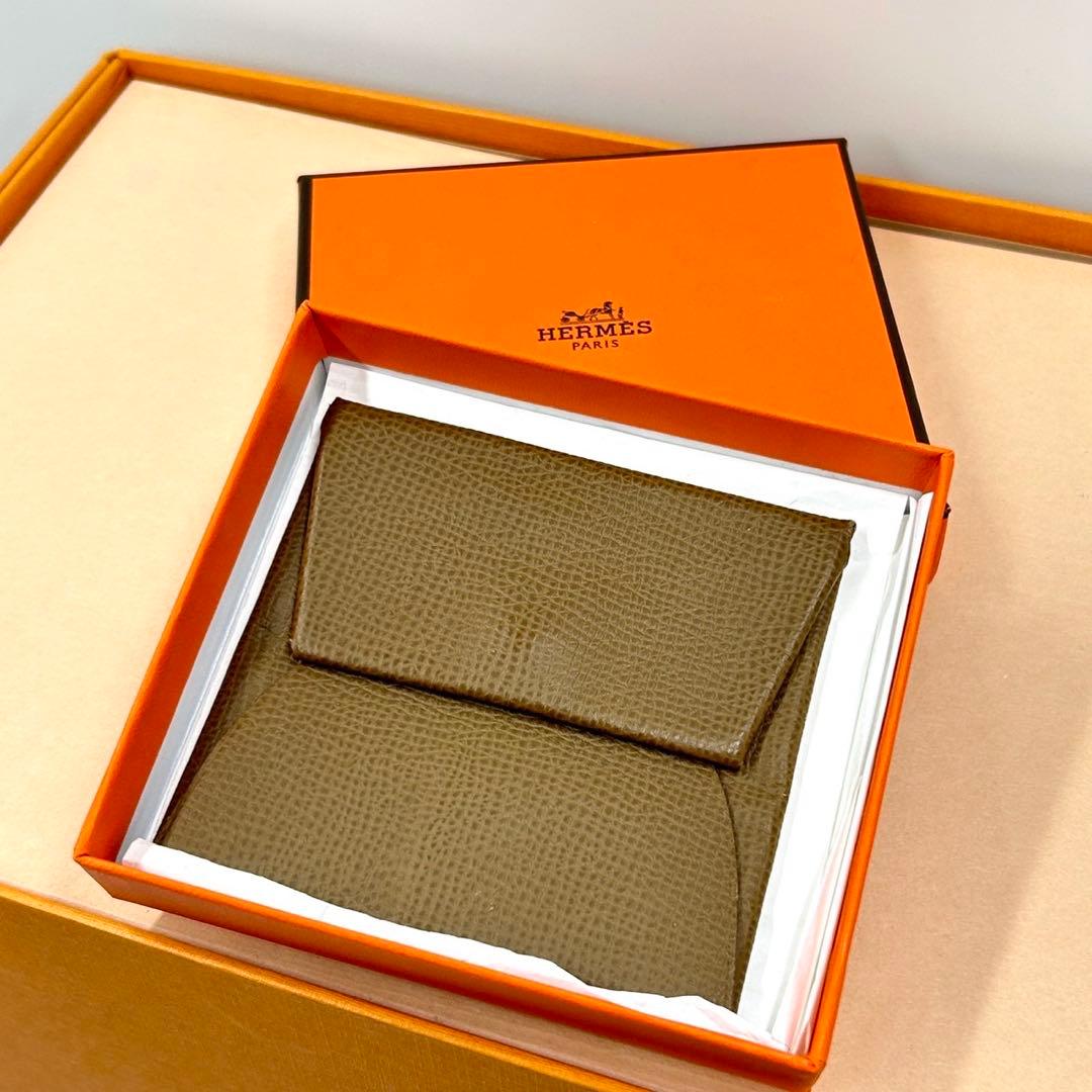 ❣️エルメス❣️HERMESケース✨バスティア小銭入れ【極上美品】付属品あり
