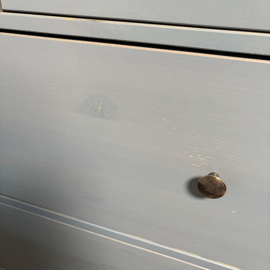 【hiyori☪︎⋆。˚✩ 】IKEA ヘムネス５段チェスト水色