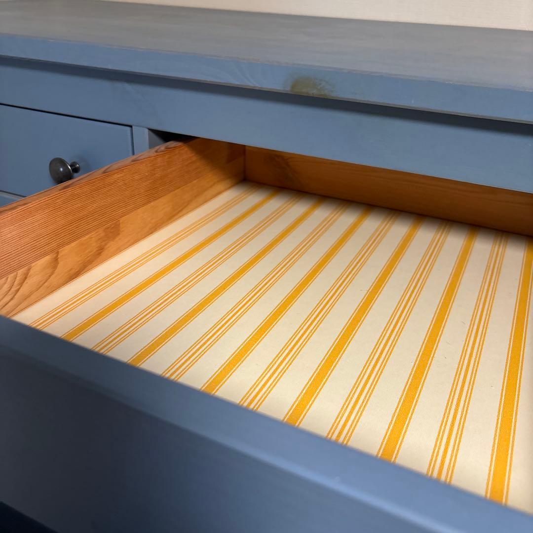 【hiyori☪︎⋆。˚✩ 】IKEA ヘムネス５段チェスト水色