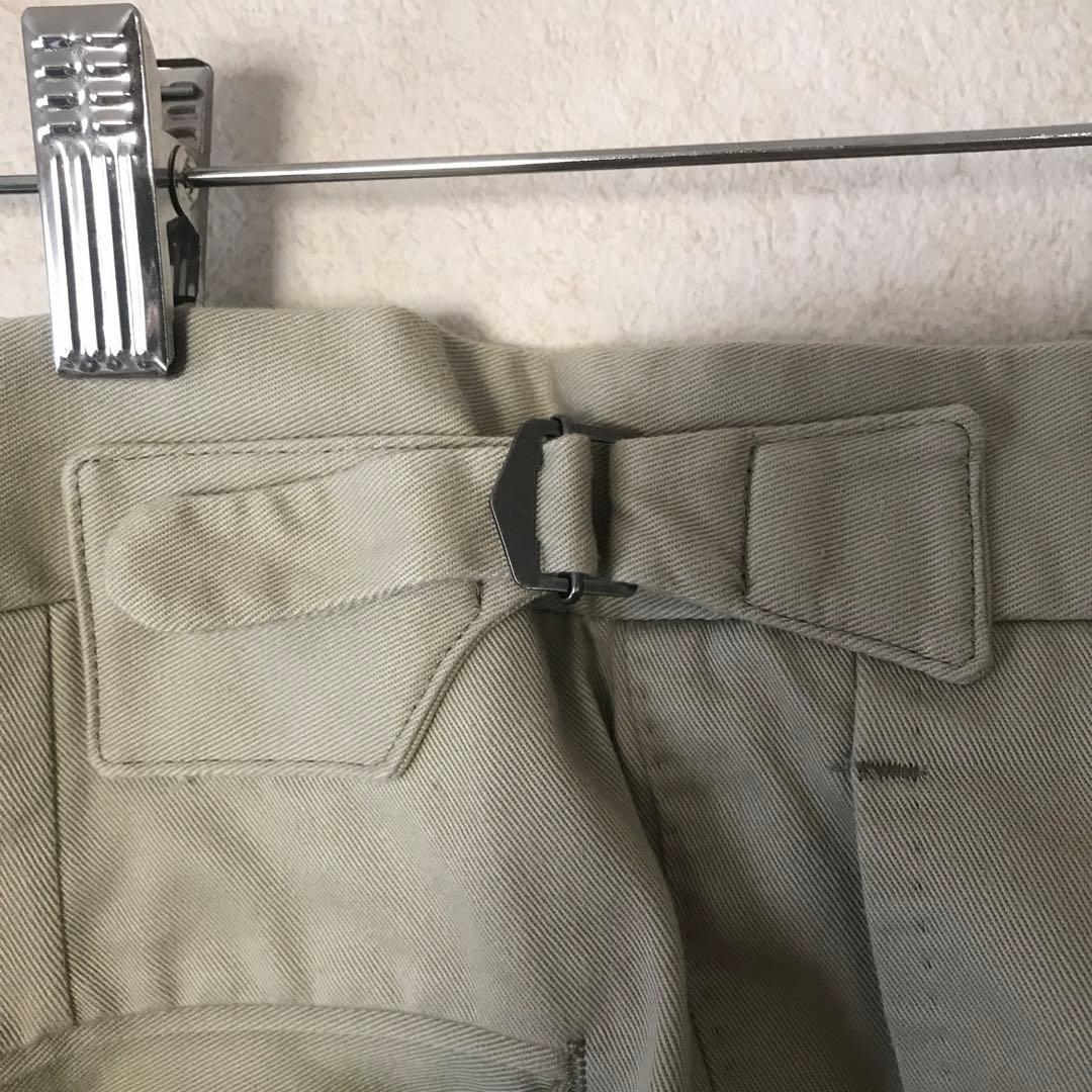 五十嵐トラウザーズ コットンスラックス beams f