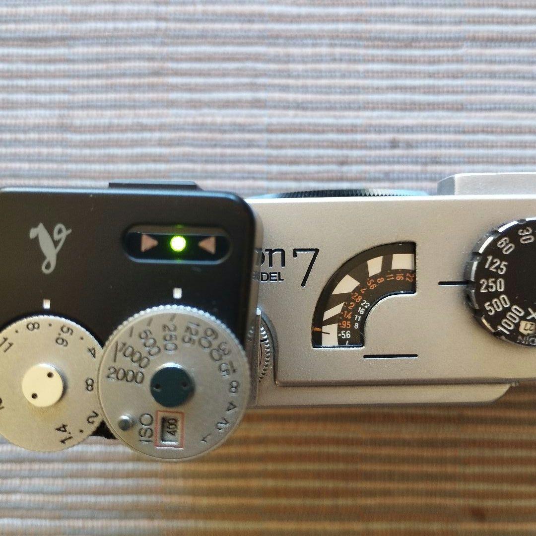 【美品】キヤノン　7　CANON 7　純正本革速写ケース付き