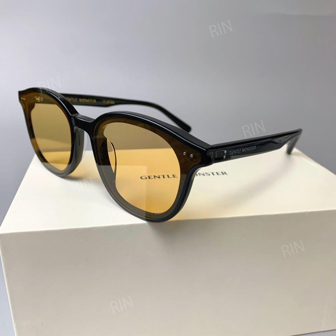 GENTLE MONSTER LANG サングラス 黄色いレンズ