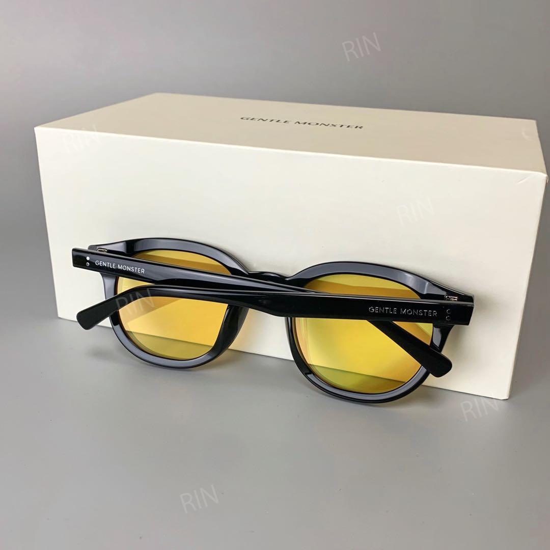 GENTLE MONSTER LANG サングラス 黄色いレンズ