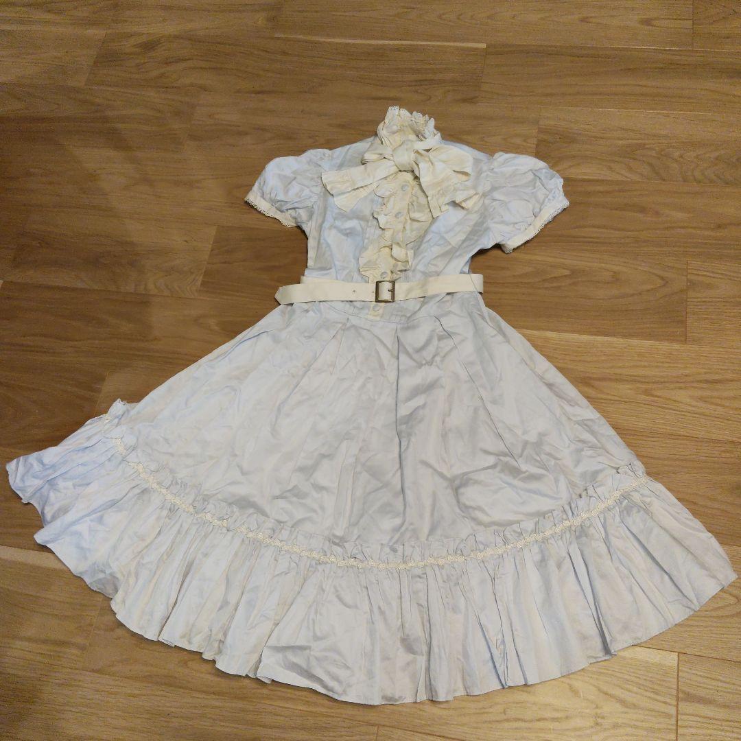 メアリーマグダレン　コクリコットワンピース　水色