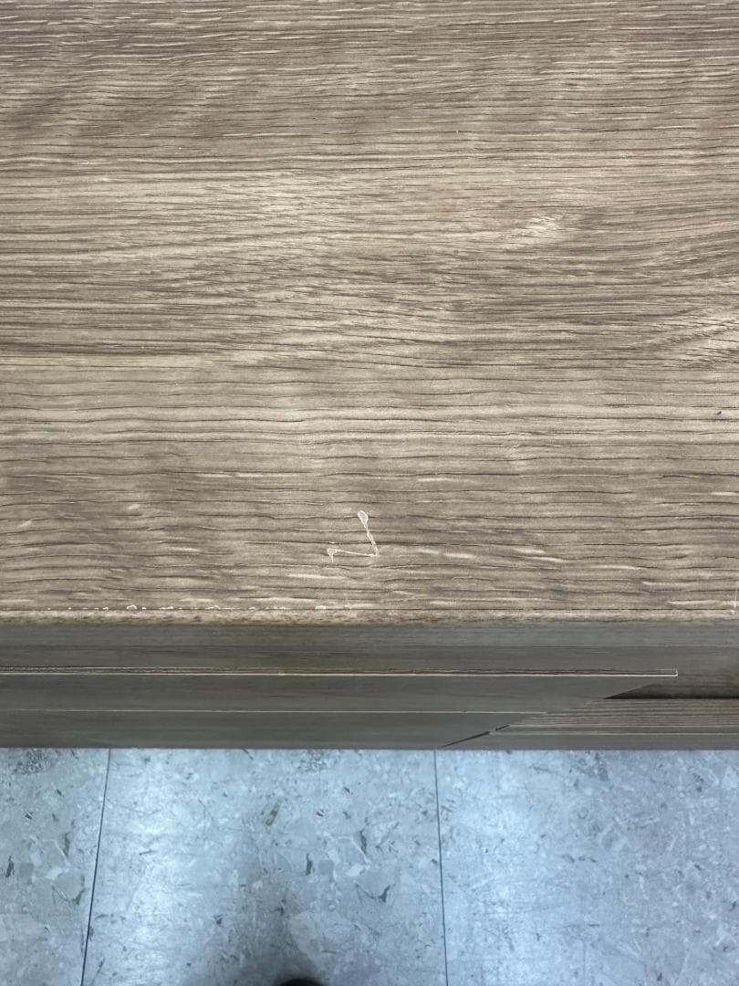 LOWYA　キッチンローボード　ブラウン