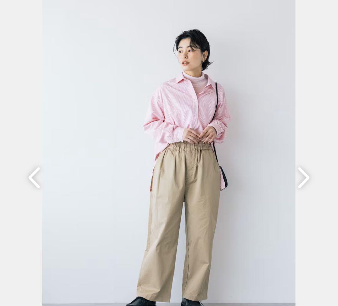 北欧暮らしの道具店　ヌーベル ドゥ パラディ / イージーチノパンツ　ベージュ