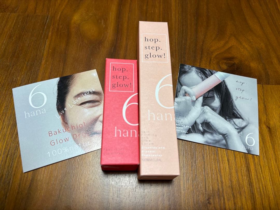 6hana ロクハナ グローセラムグロードロップセット新品未開封