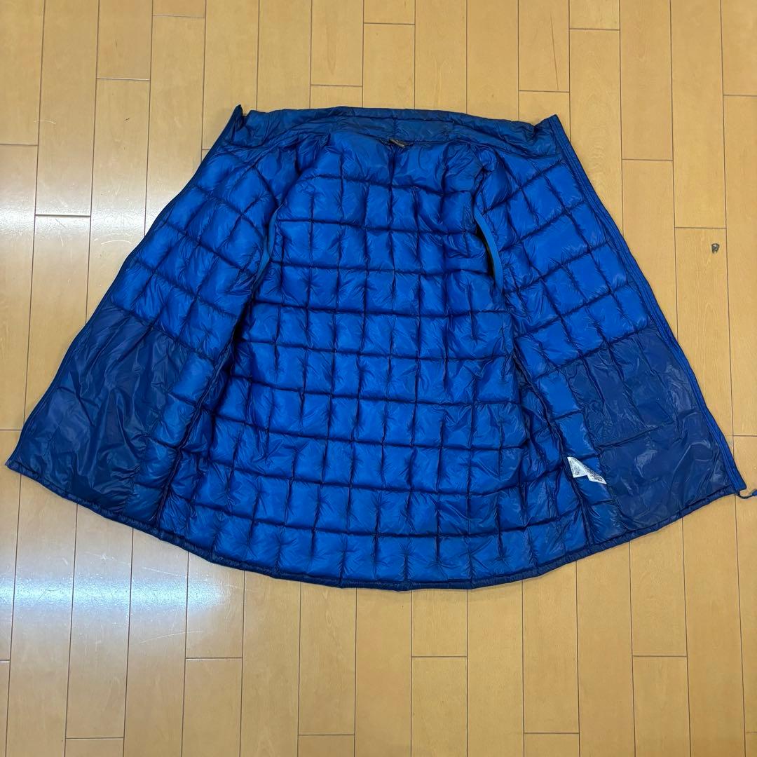 モンベル　プラズマ1000 ダウン ベスト L ブルー