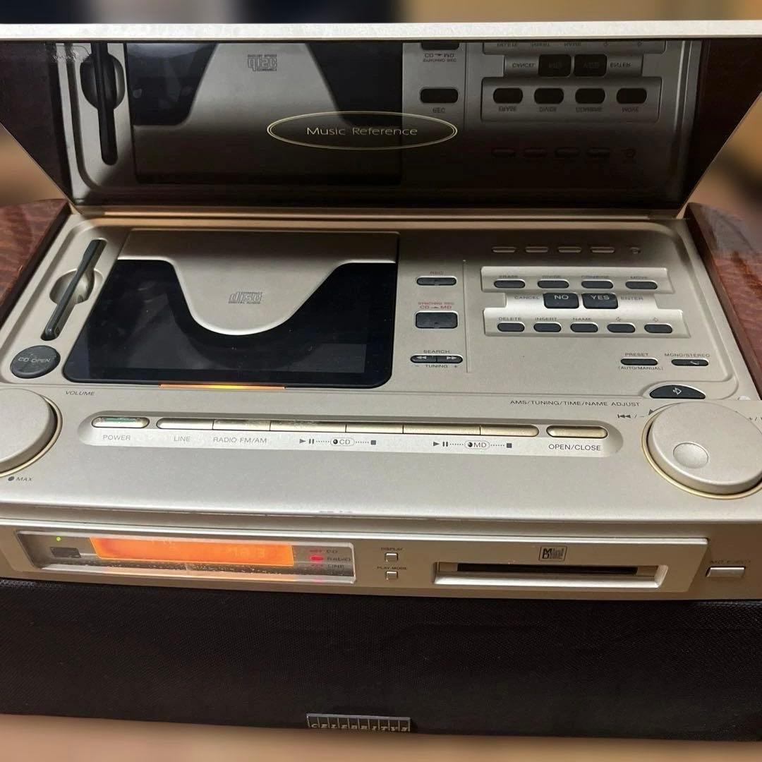 SONY CD MDラジカセ　MD-7000 ジャンク