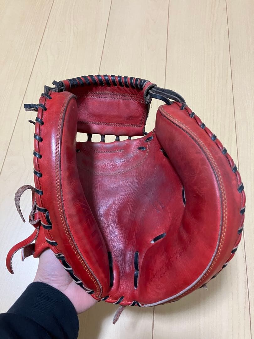 ピ*ウ様 ZETT プロステイタス　軟式　キャッチャーミット