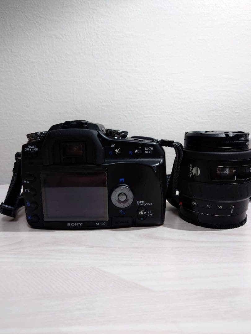 【SONY】α100 + minolta AF 35-105（動作確認済）