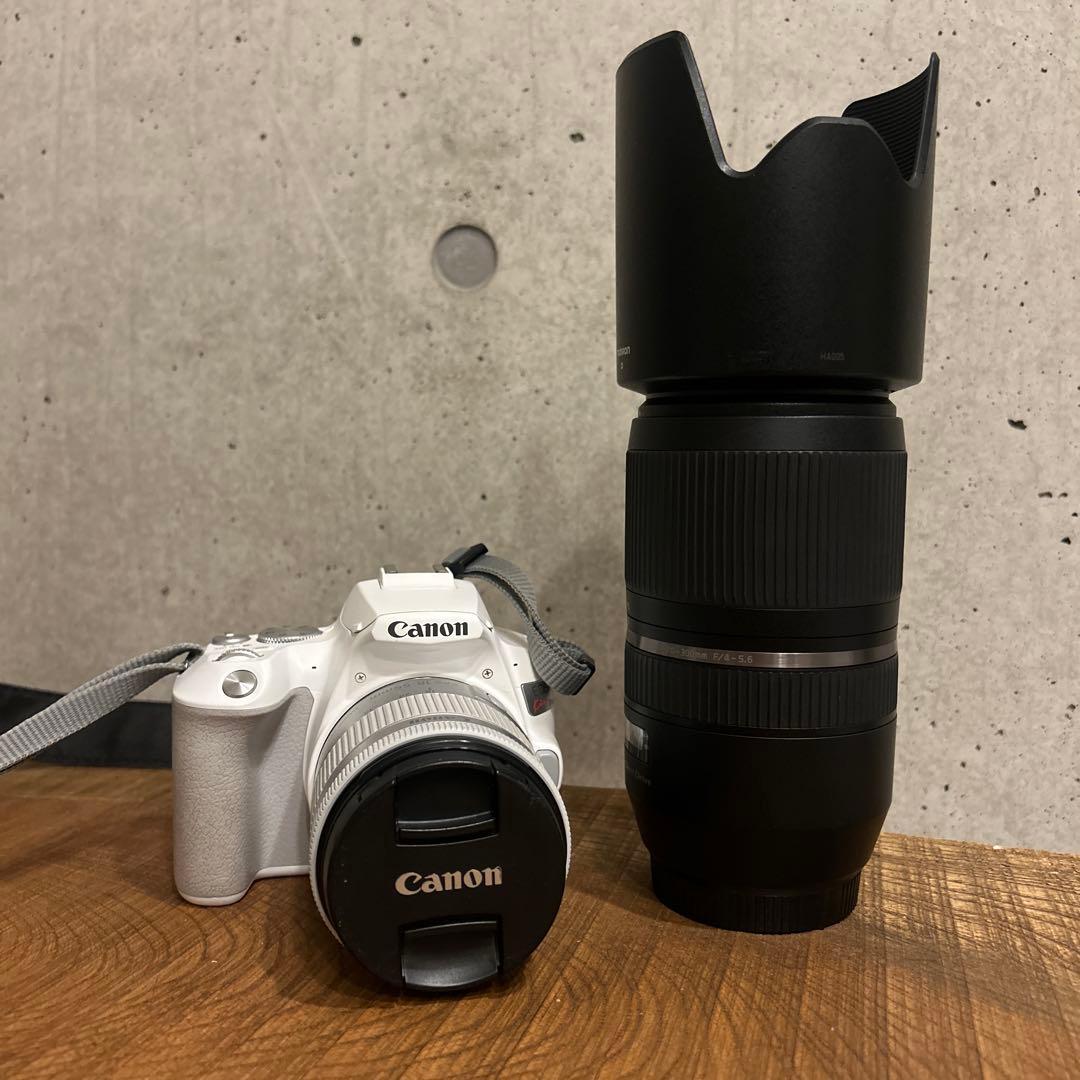 【Canon EOSkiss X10とTAMRON望遠レンズセット】