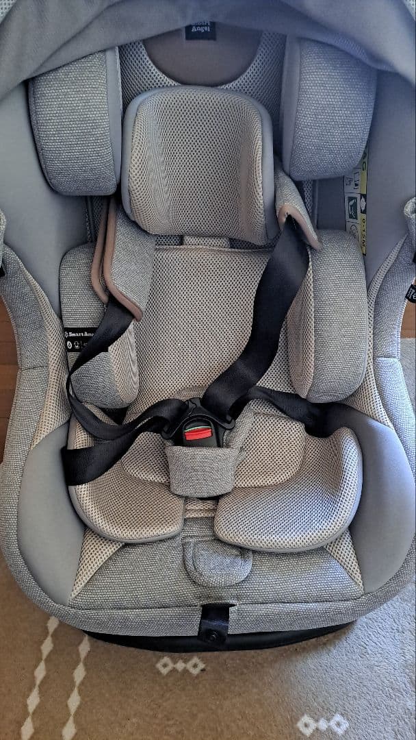 新生児OK　スマートエンジェル　レジェプラスネクストキャノピー グレー