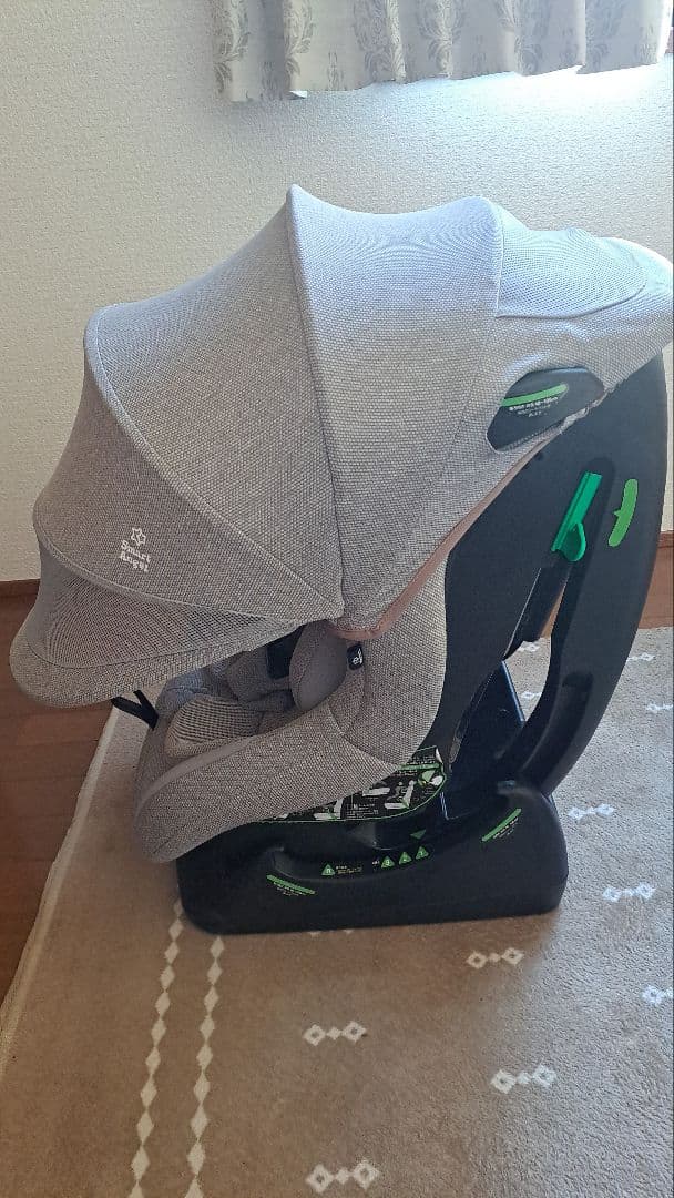 新生児OK　スマートエンジェル　レジェプラスネクストキャノピー グレー