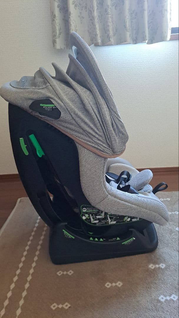 新生児OK　スマートエンジェル　レジェプラスネクストキャノピー グレー