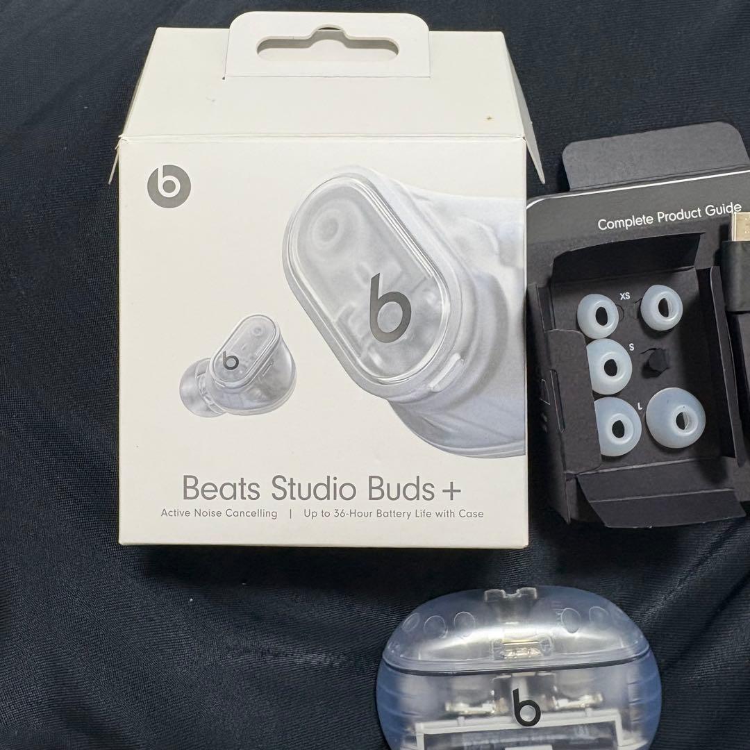 Beats Studio Buds + トランスペアレント　スケルトン