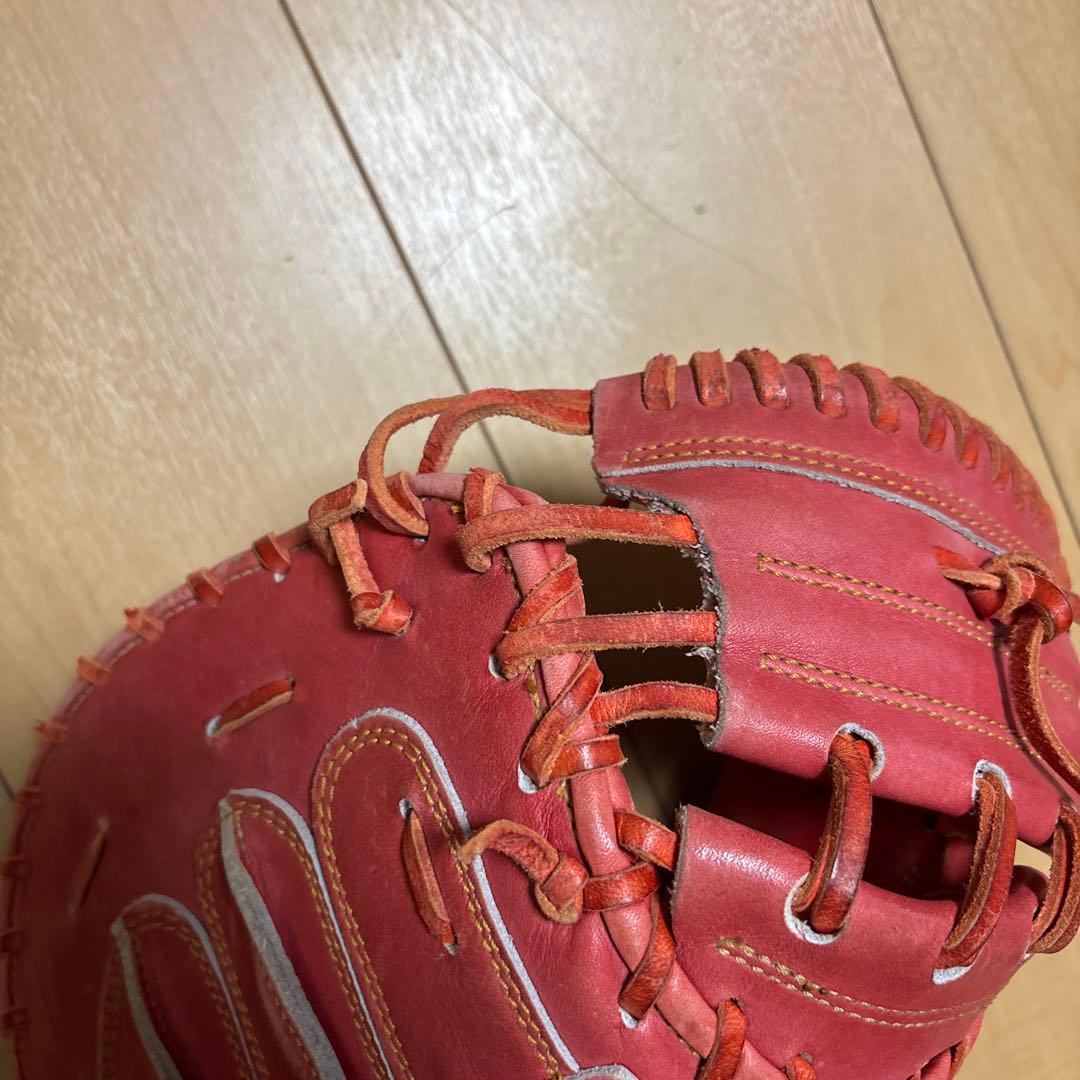 ZETT PROSTATUS 軟式用グローブ 赤