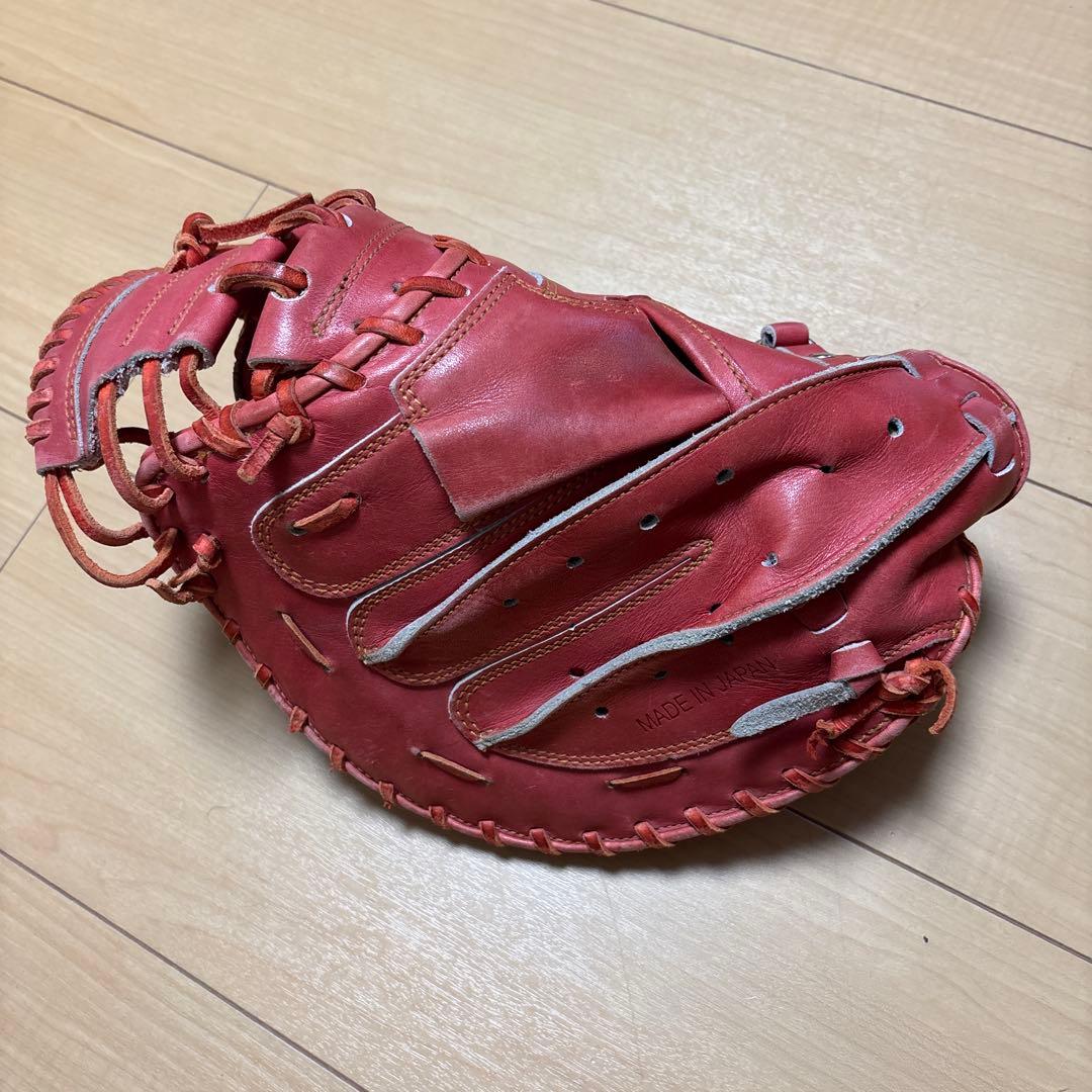 ZETT PROSTATUS 軟式用グローブ 赤