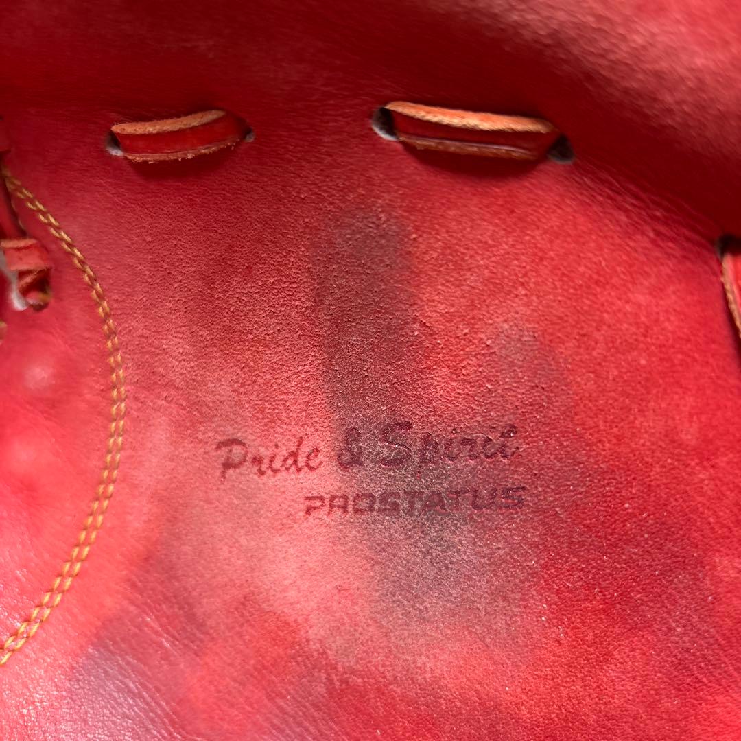 ZETT PROSTATUS 軟式用グローブ 赤