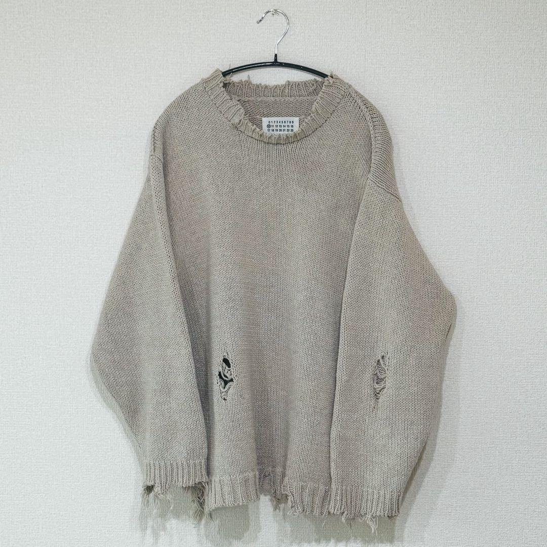 Maison Margiela 23SS オーバーサイズ デストロイニット XS