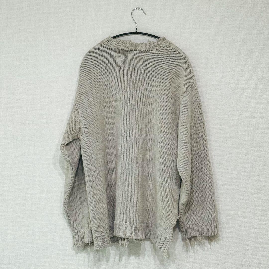 Maison Margiela 23SS オーバーサイズ デストロイニット XS