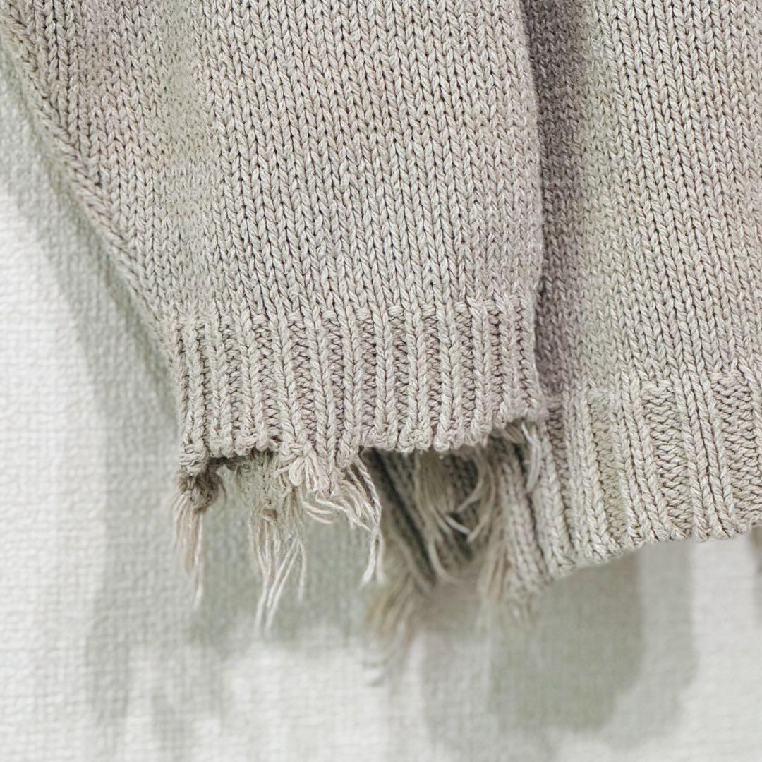 Maison Margiela 23SS オーバーサイズ デストロイニット XS