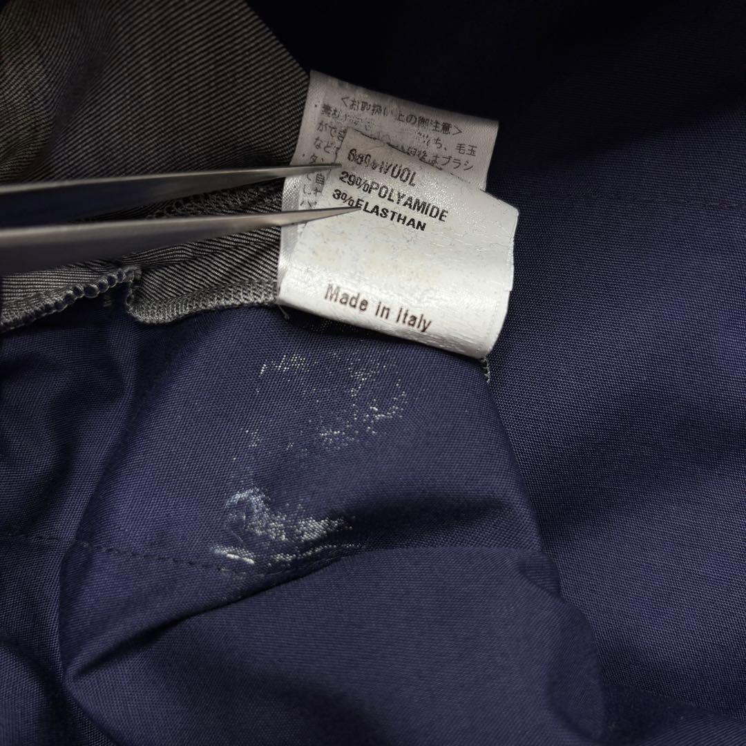 【美品】ジャブスアルキヴィオ マサッチョ トラウザー 永久クリース グレー 48