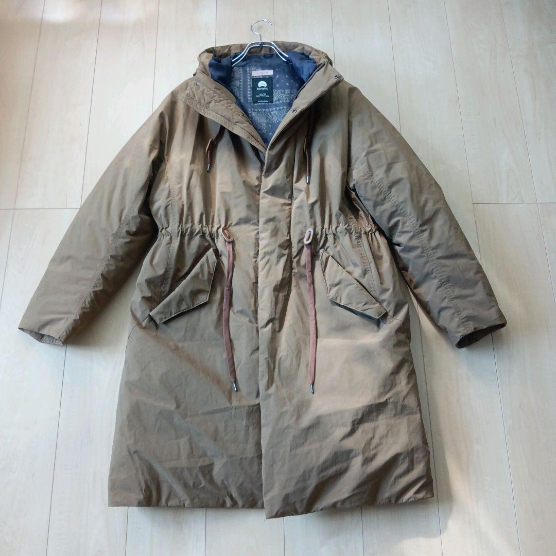 BEAMS LIGHTS / 小松マテーレ アライドダウン フーデッド コート