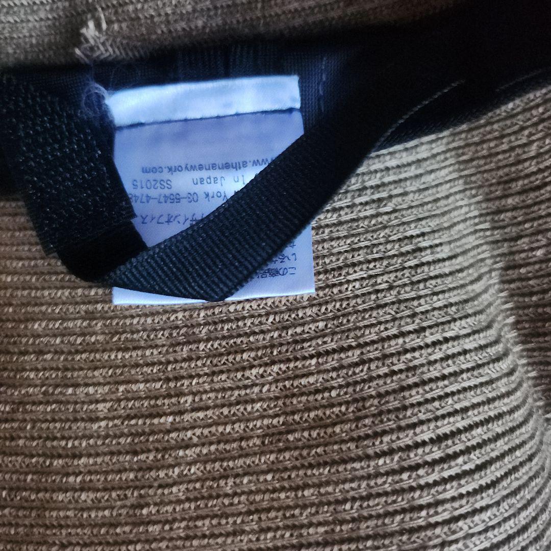 アッシーナニューヨーク　ステッチ　帽子