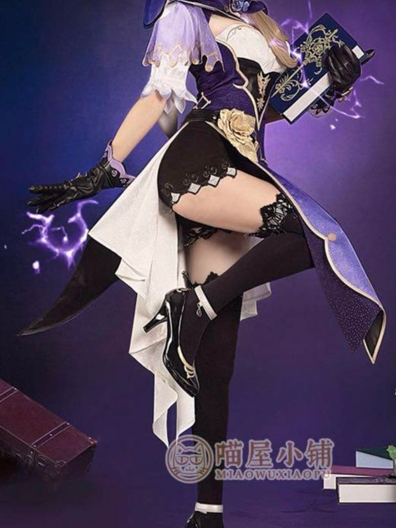 原神 リサ コスプレ衣装 S + ウィッグ フルセット