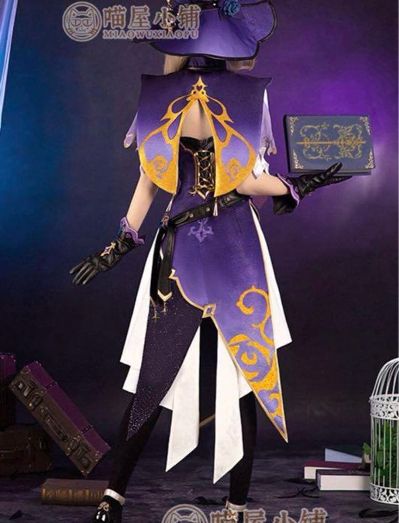 原神 リサ コスプレ衣装 S + ウィッグ フルセット