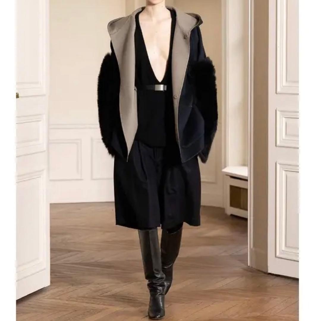 ジャケット・アウター ssstein Reversible Hooded Half Coat