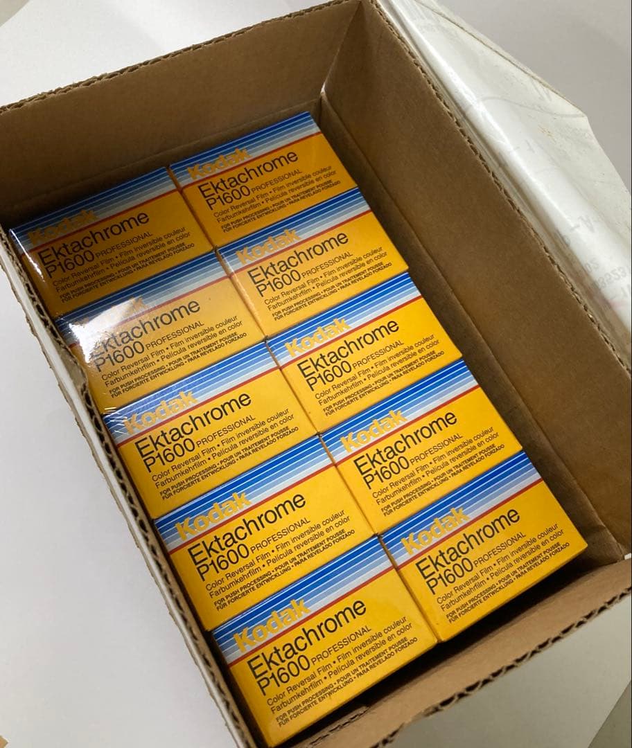 Kodak Ektachrome P1600 EPHフィルム 20本