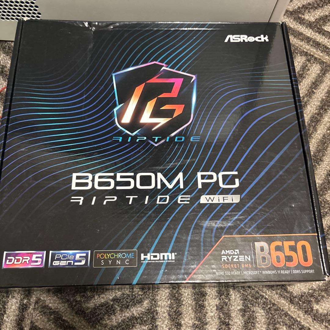 ASRock B650M PG RIPTIDE WiFi(訳あり)