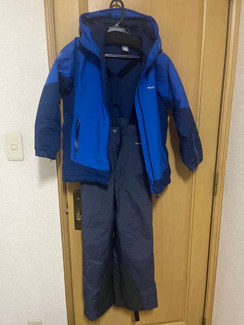 モンベルキッズスキーウェア上下140