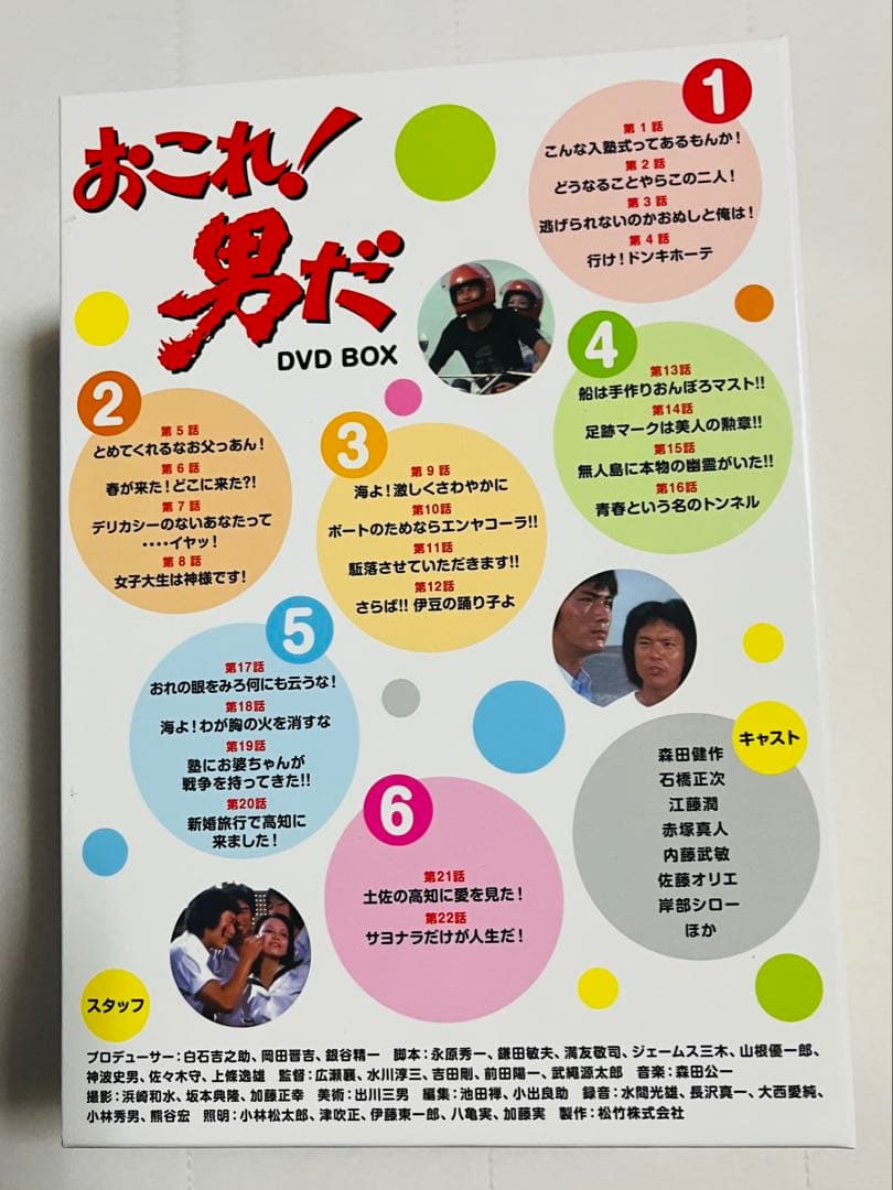 おこれ！男だ DVD BOX