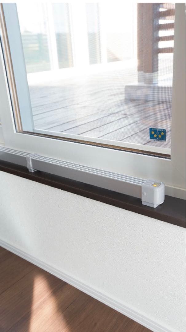 電気ヒーター シルバー 約100cm