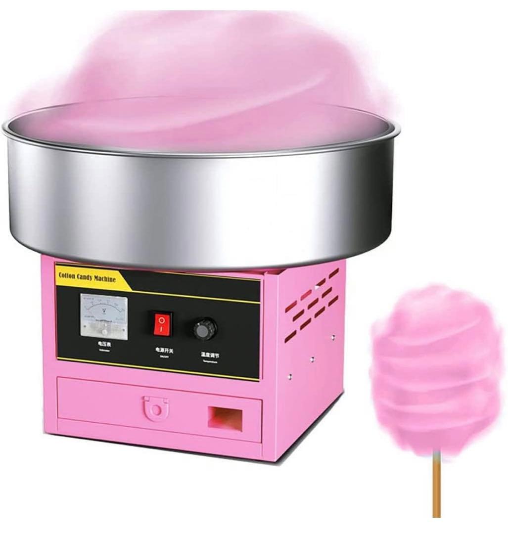 特価わたがし製造機わたあめ機 1200Wステンレス鋼 綿菓子製造機 ピンク