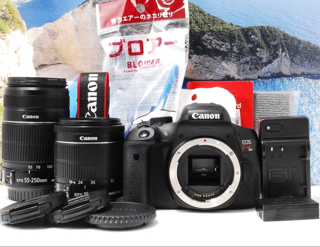 ❤️高画質❤️Canon kiss X8i❤️ダブルレンズセット❤️バリアングル液晶