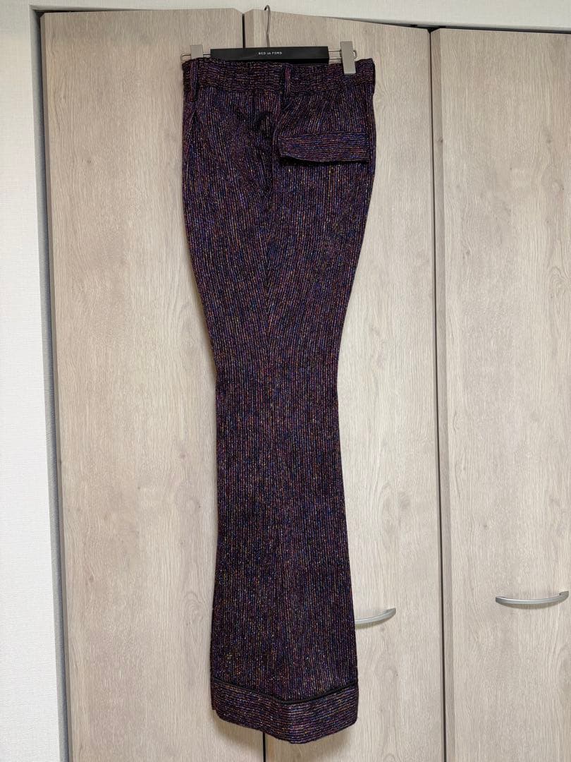 パンツ bed j.w. ford glitter flare pants