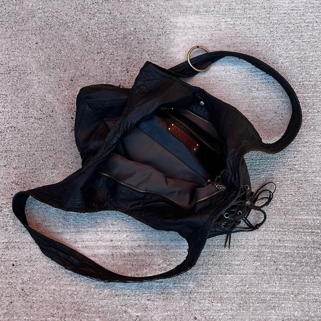 Kmrii leather bag archive y2k v系 14th