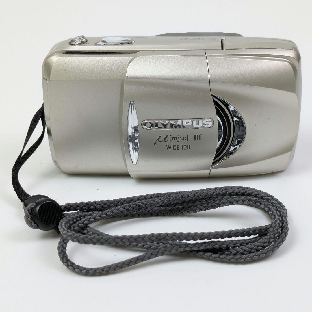 OLYMPUS μ [mju:]-III WIDE 100 フィルムカメラ
