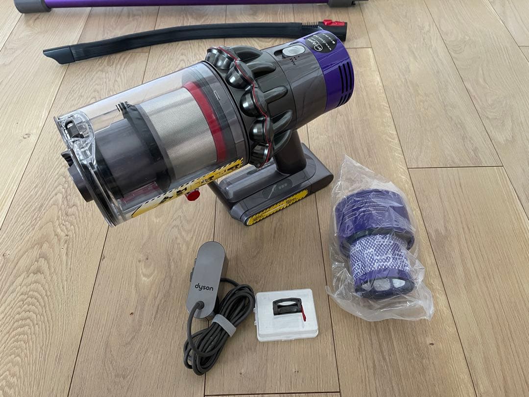 ダイソン③ V10SV12 新品パイプ　柔軟ロング隙間ノズル ２タイプヘッド付