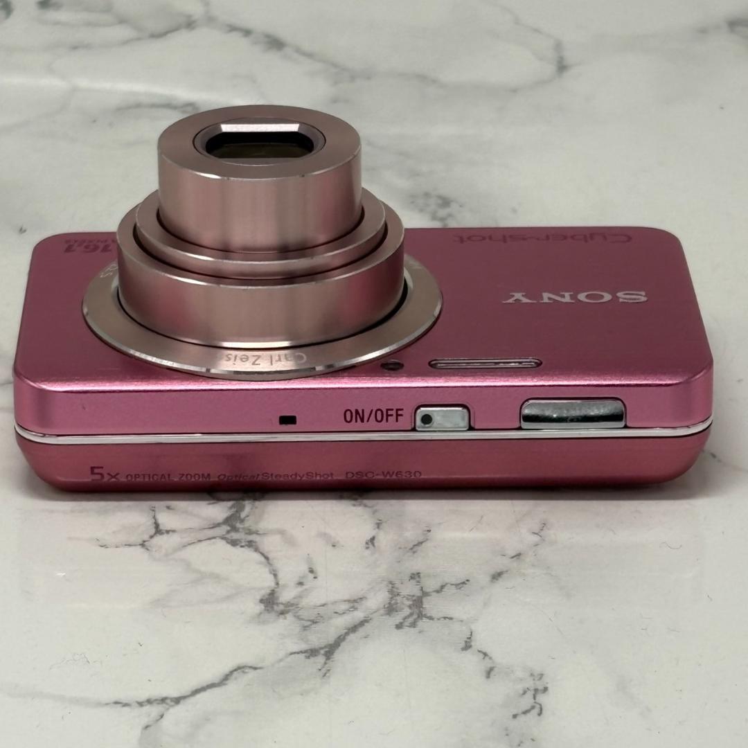 【美品】SONY Cyber-shot DSC-W630 ピンク