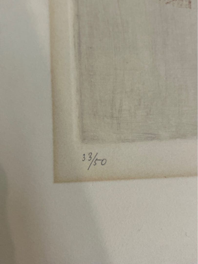 南桂子 銅版画 33/50 少女と塔の幻想世界