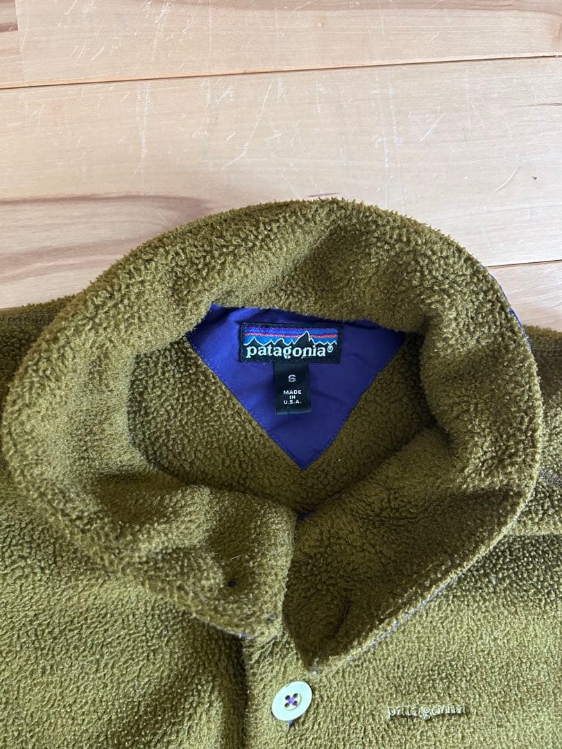 美品 希少 パタゴニア patagonia シンチラ S フリース ブロンズ