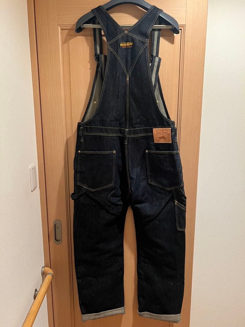 IRON HEART 21ozオーバーオール W36 L34